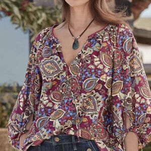 Sundance Belladonna Beauty Top sz XS